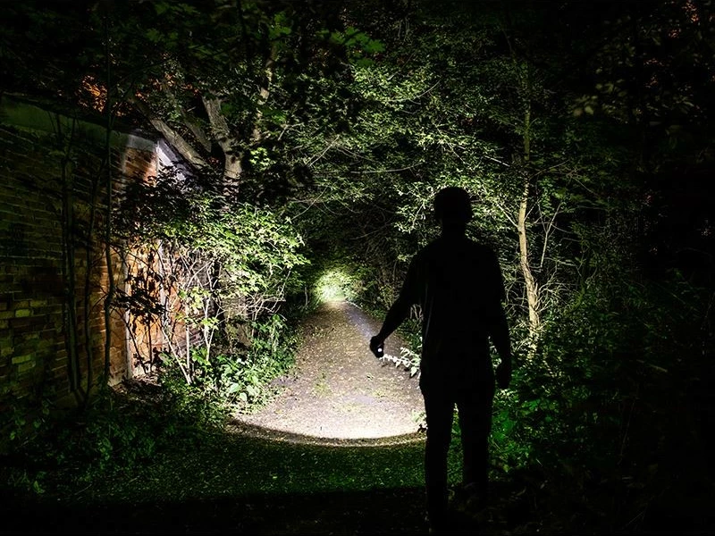 Fener Tracer TRAOSW46895, 1200mAh, 8 LED, i zi/gjelbër