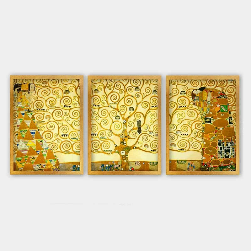 Pikturë dekorative me kornizë (3 copë), Wallity, 3AC_UN6161113_5575