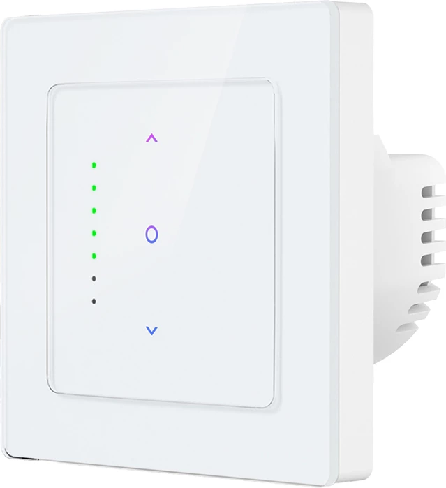 Switch smart me prekje për roleta/grila, Avatto CS20-EU-W, Wi‑Fi 2.4 GHz, kontroll përqindjeje, kompatibil me Tuya/Smart Life, Alexa/Google, i bardhë