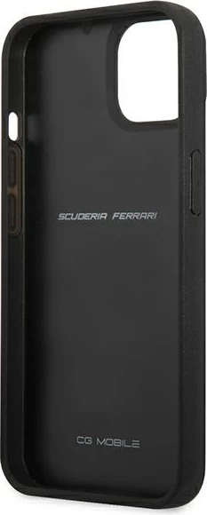 Mbështjellës Ferrari On Track për iPhone 13 mini, hardcase, karbon i zi