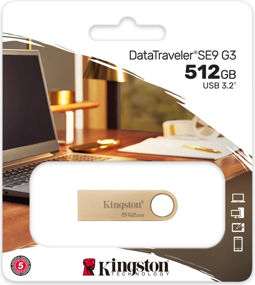 USB Kingston DataTraveler 512GB, 220MB/s