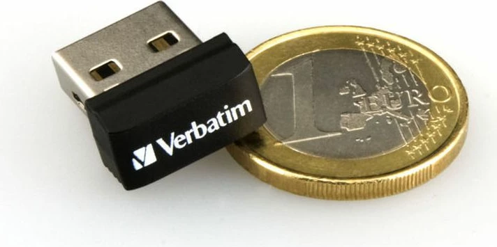 Pendrive Verbatim Store 'n' Stay NANO 16GB USB 2.0, e zezë