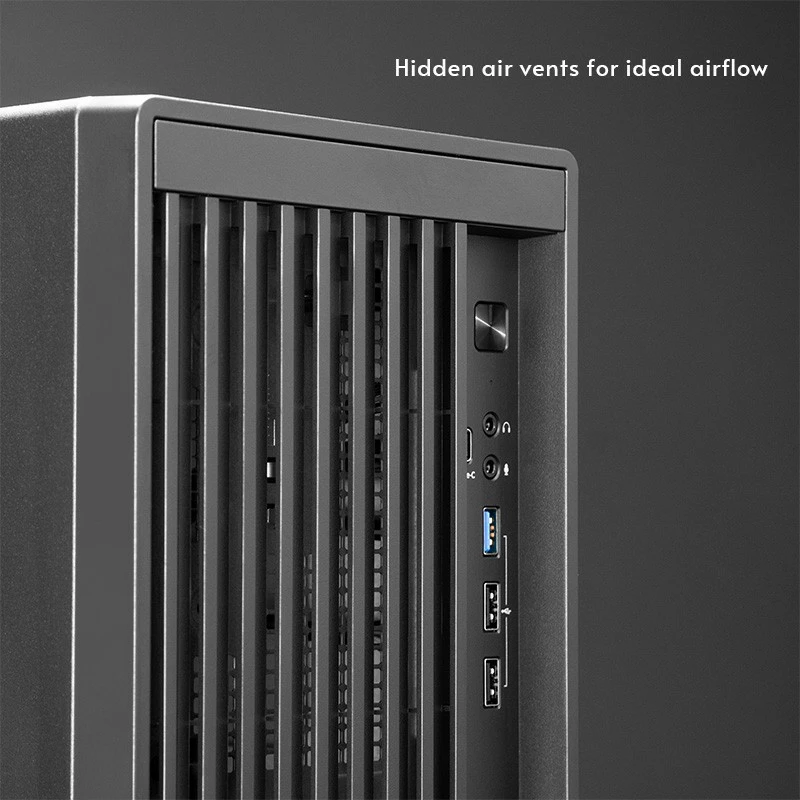 Kasë Chieftec UNI Series BS-20B-OP midi tower, micro ATX/Mini-ITX, e zezë