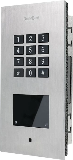 Sistem kontrolli hyrje DoorBird A1121, IP, nënndërtim, çelik inox