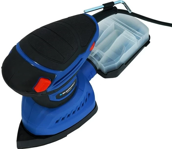 Sander orbital Blaupunkt OS6010, 300W, Blu