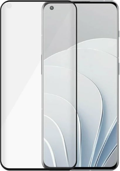 Xham mbrojtës PanzerGlass për OnePlus 9 Pro / 10 Pro / 11, kornizë e zezë