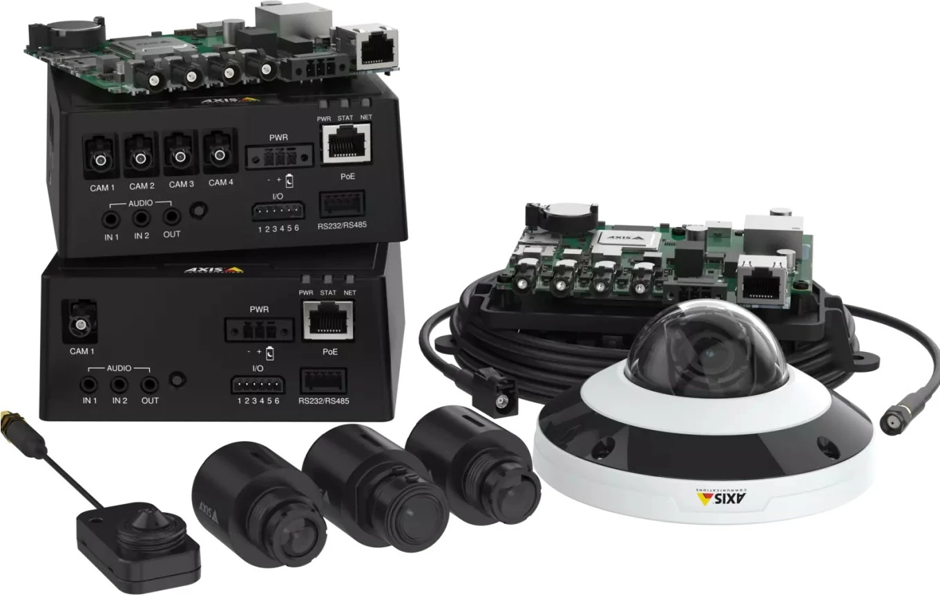 Njësi sensorike Axis 02641-021, Universal, IP66, IP67, IP6K9K, IP69, E zezë