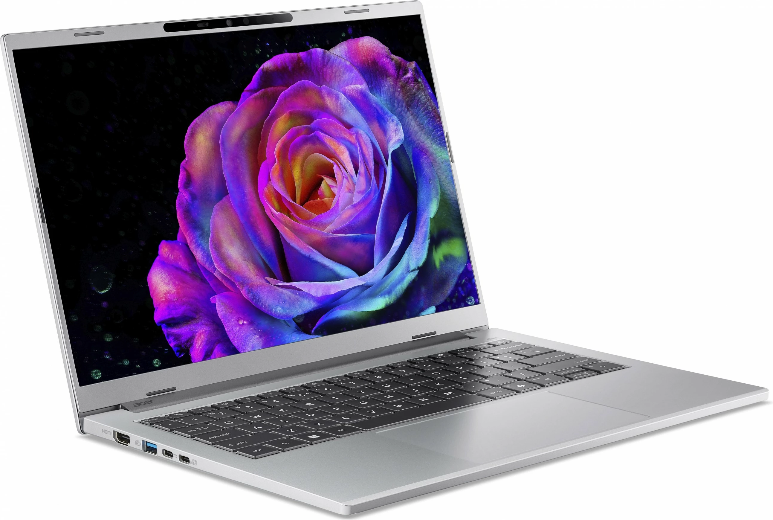 Kompjuter Acer Aspire 14 AI OLED A14-61M-R63L, Ryzen AI 7 350, 32GB/1TB, 14 inç, silver