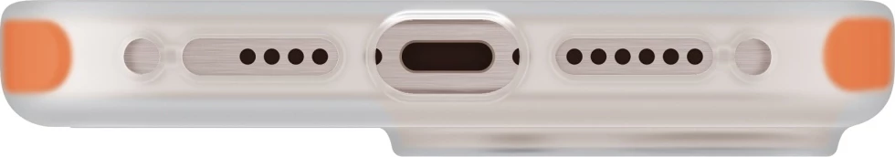 Mbështjellës UNIQ Combat Active Magclick Charging për iPhone 16 Pro, Portokalli