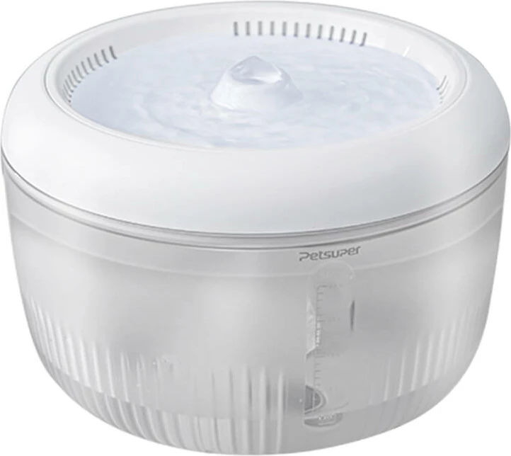 Burim uji për kafshë Petsuper PW02, 2.5L, i bardhë