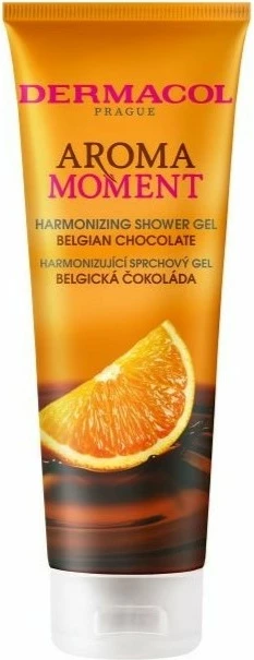 Xhel dushi për femra Dermacol Aroma Ritual Harmonizing Belgian Chocolate 250ml