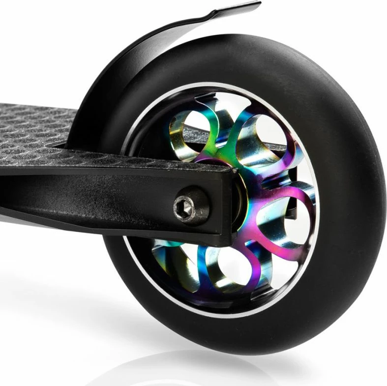 Scooter Spokey Fastplant 924731 për meshkuj dhe femra, ngjyrë e zezë