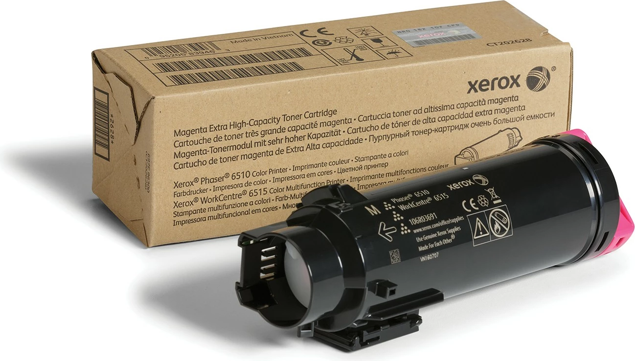 Toner Xerox 106R03691, Phaser 6510/WorkCentre 6515, ekstra i madh, magenta