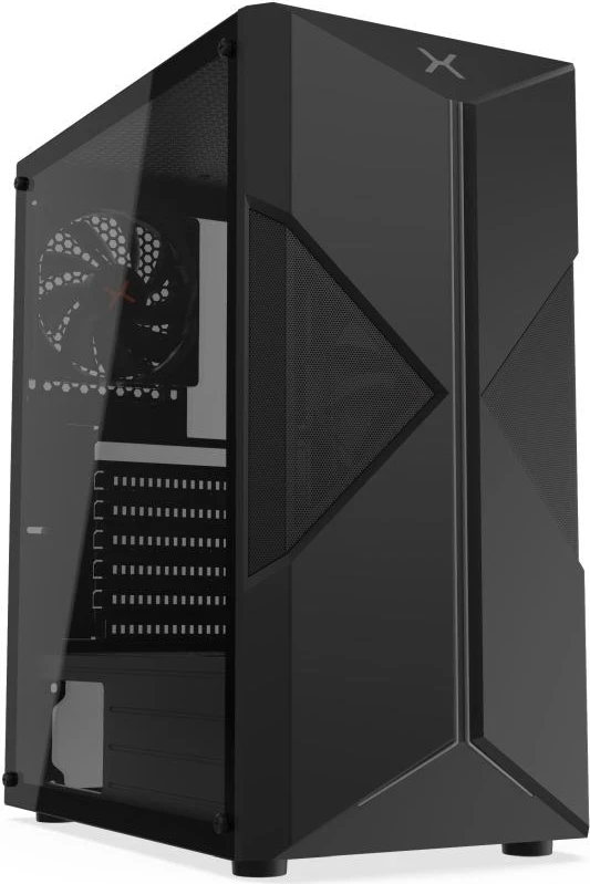 Kasë kompjuterike Krux Astral, e zezë 