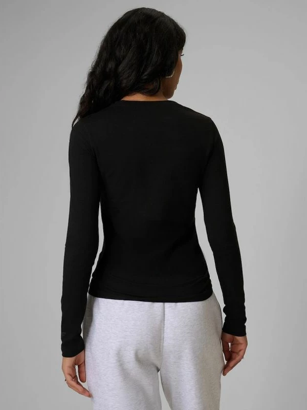 Maicë me mëngë të gjata slim 4f 4FRSS26TLONF658-20S femra