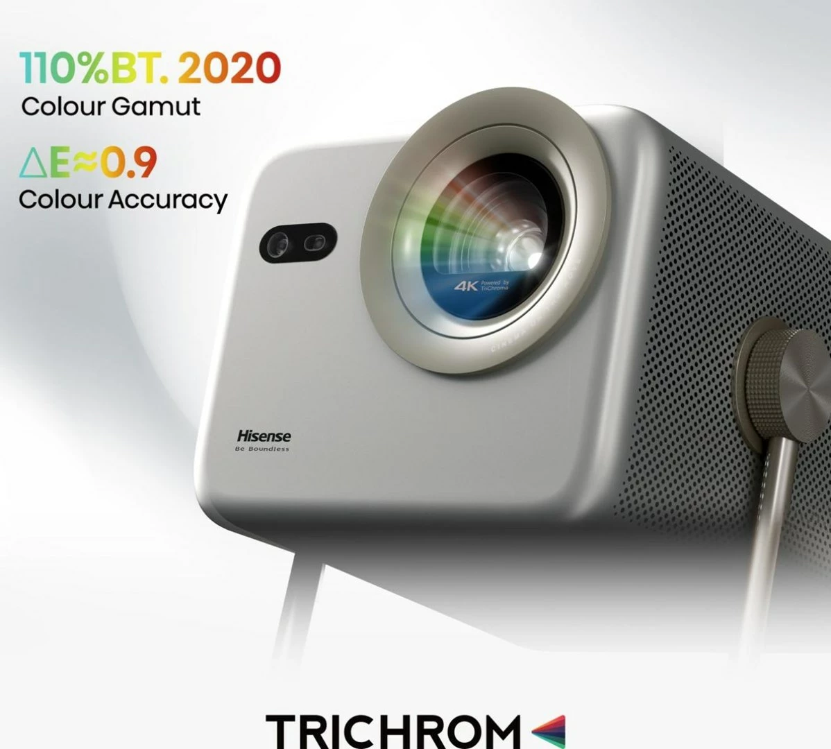 Projektor laser Hisense M2 Pro UHD 4K, gri