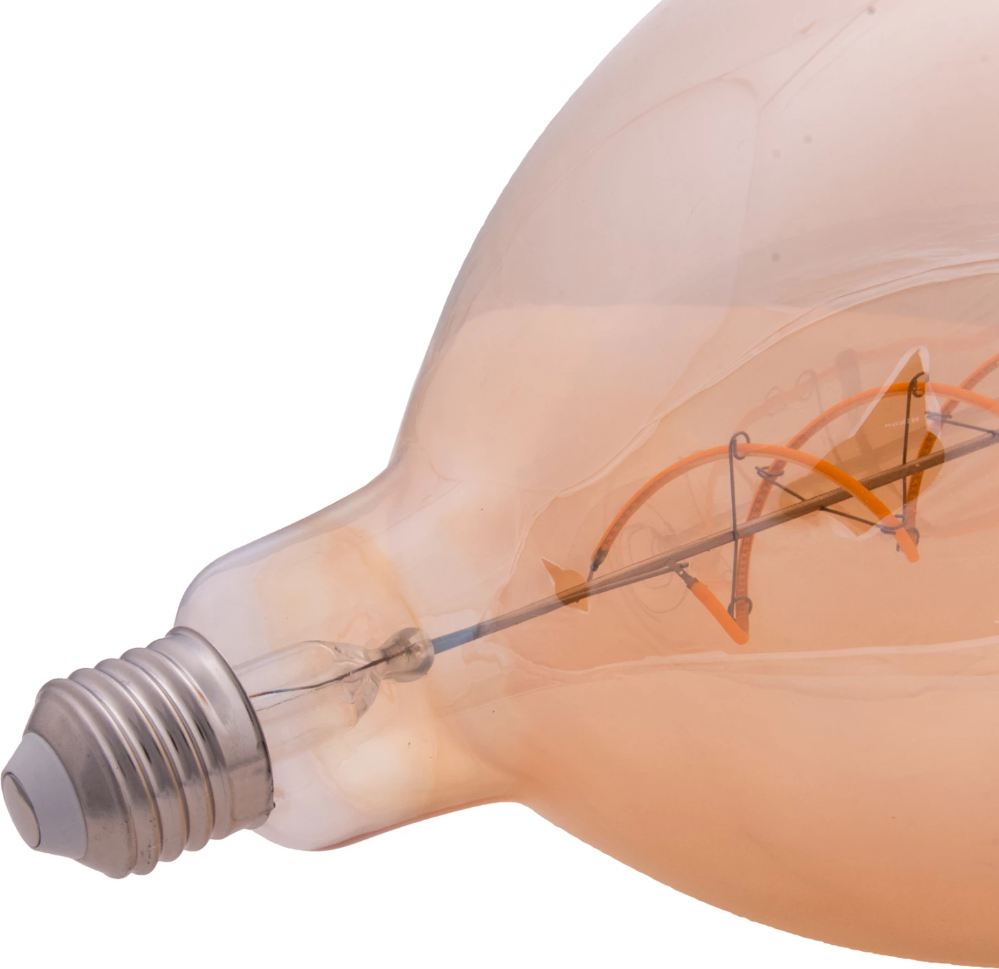 Llambë LED filament, 8W, E27, 3000K, ngjyrë çaji, e zbehtë