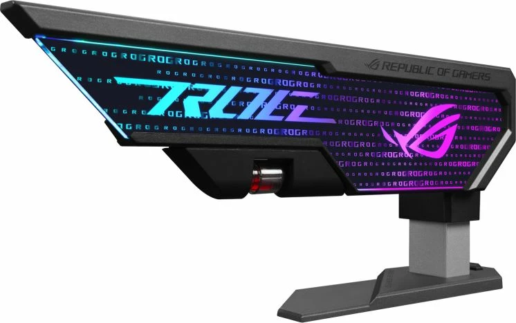Mbajtës për kartel grafike Asus ROG Herculx 90DA0020-B09000, 72-128 mm, ARGB, i zi