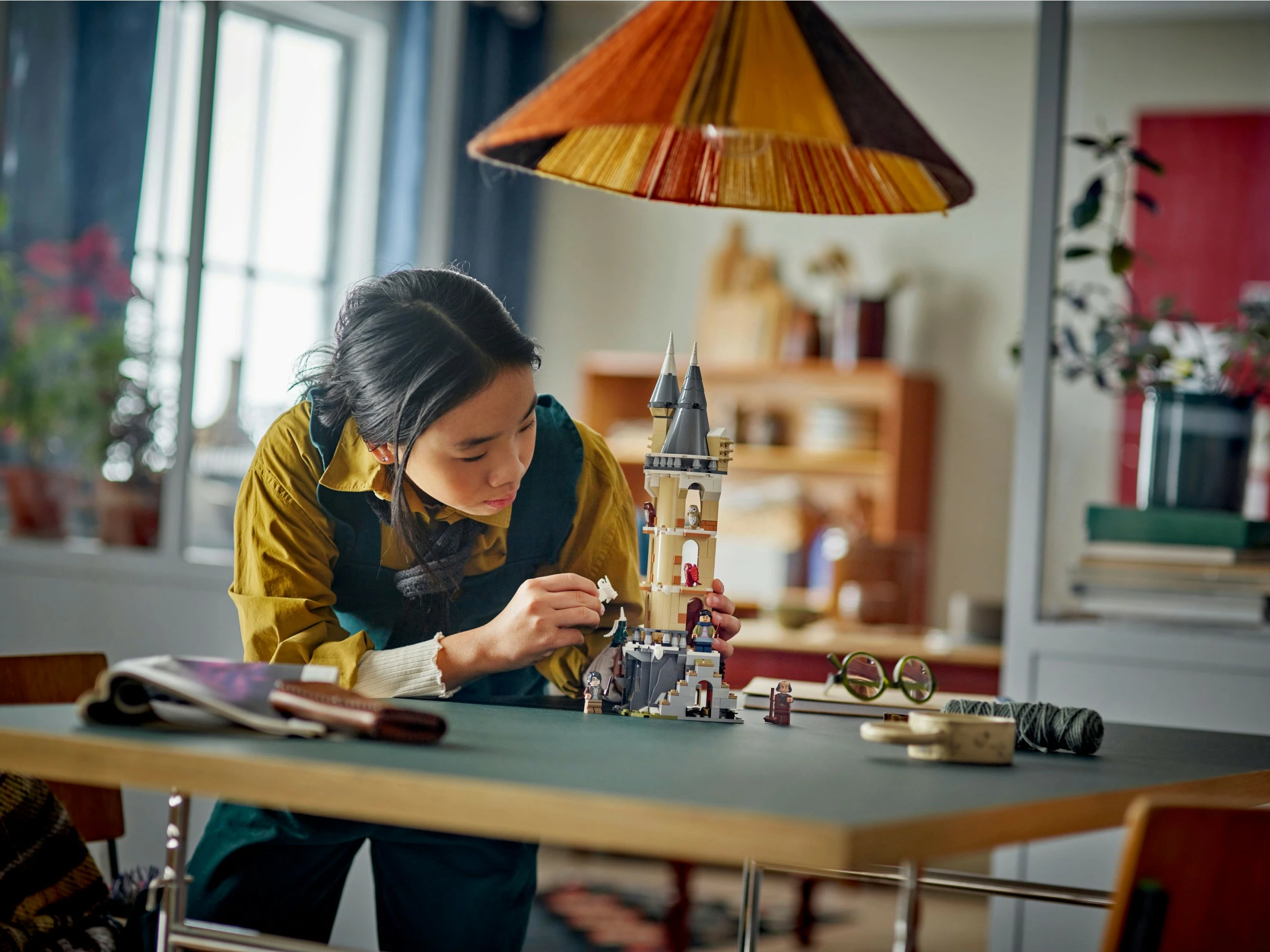 Set ndërtimi LEGO Harry Potter Hogwarts Castle Owlery 364 pjesë, multikolor