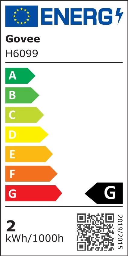 Dritë LED prapa TV Govee Envisual TV Backlight 3 Lite 75-85"