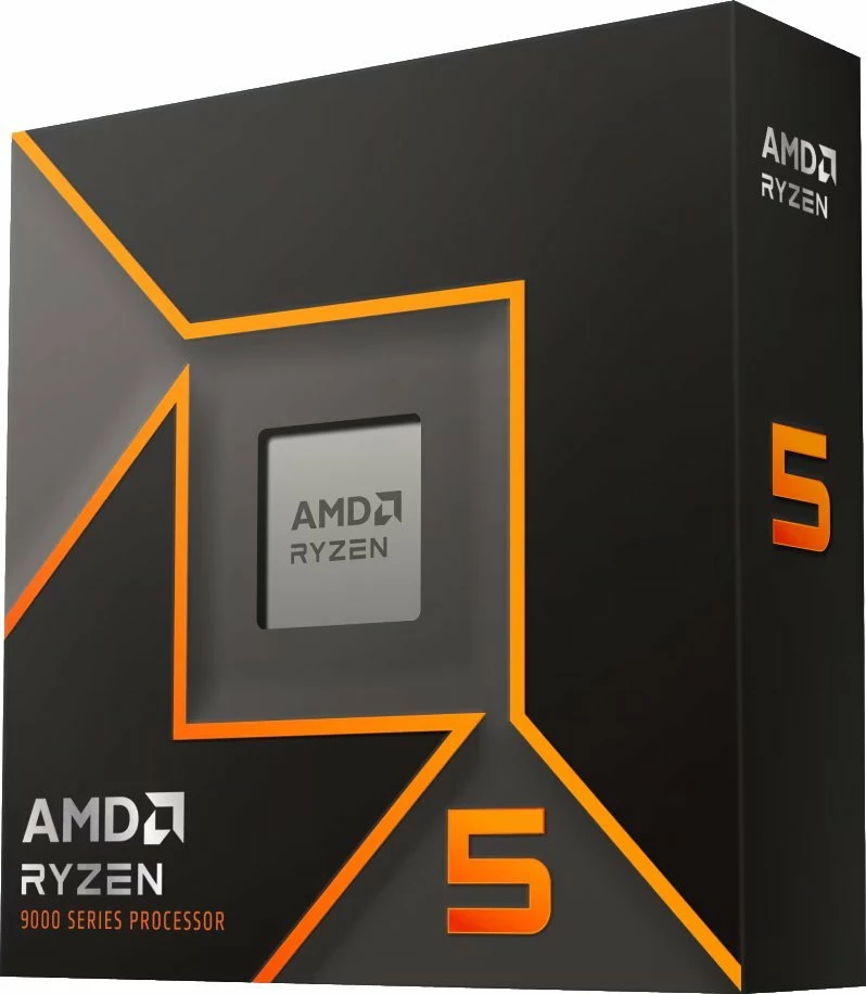 Procesor AMD Ryzen 5 9600X, 6 bërthama/12 fije, 3.9-5.4GHz, 32MB L3, Socket AM5, BOX (100-100001405WOF)