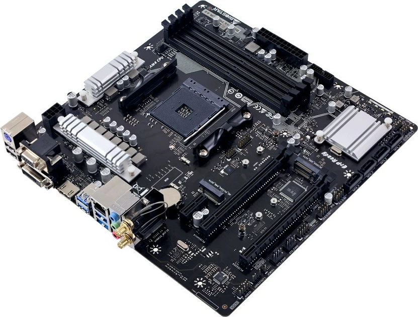 Pllakë amë Biostar B550MX/E PRO, AMD, Socket AM4, DDR4, 128 GB, micro ATX