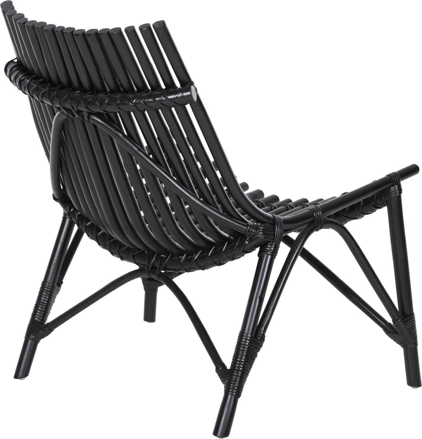 Karrige për jashtë CELLION FH9812.02, ngjyrë e zezë, 76x72x83H cm