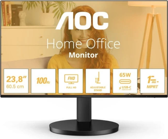 Monitor AOC 27B3CF2, 27 inç, Full HD, 100Hz, i zi