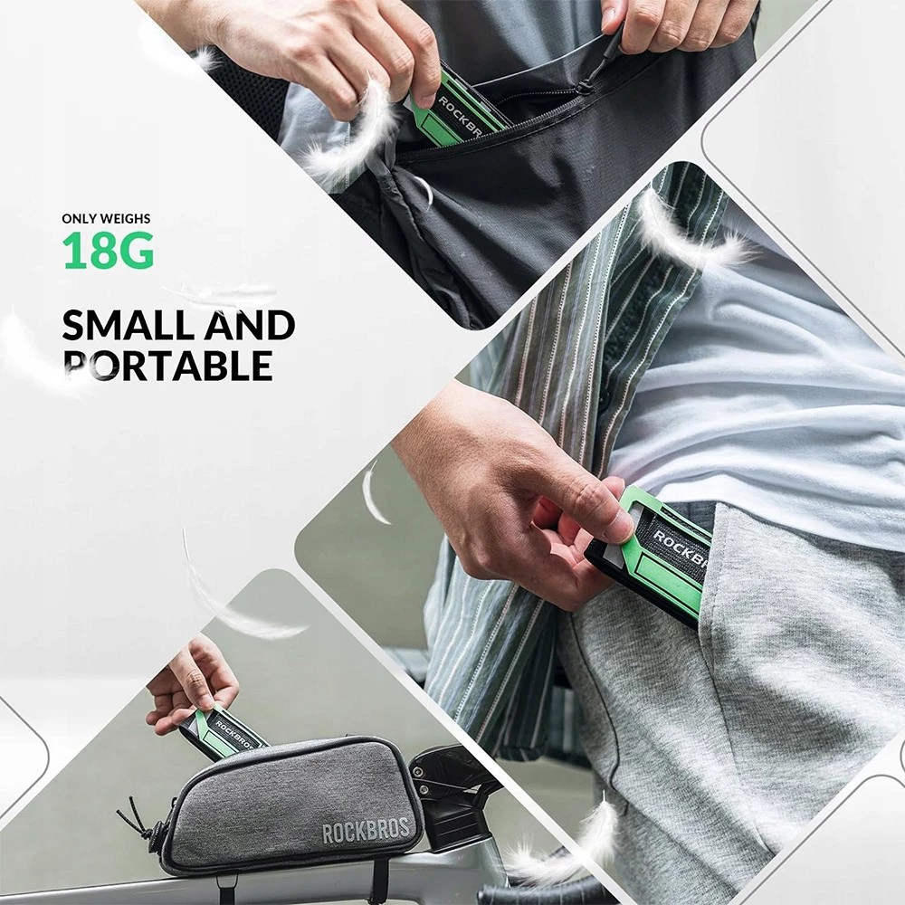 Shirit reflektues Rockbros 49210008001, i gjelbër