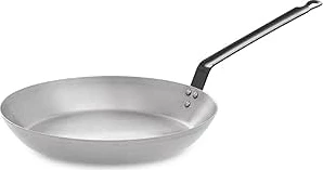 tigan i thellë për skuqje Garcima 13424, 28 cm, 3.7 L, thellësi 4.5 cm, inox (silver), 1 dorezë