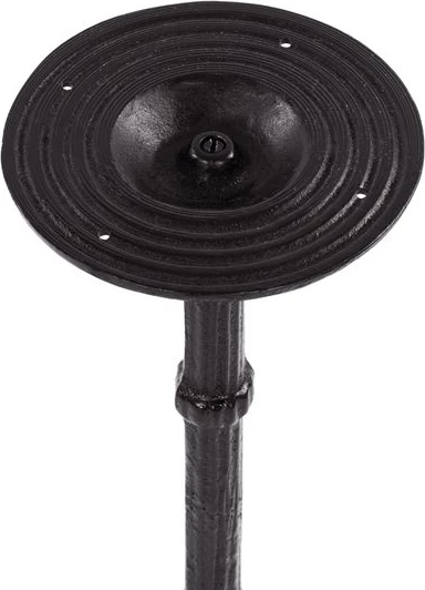 Bazë tavoline prej gize, ngjyrë e zezë, FH441, 43x43