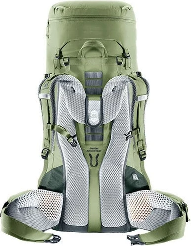 Çantë shpine Deuter Aircontact Lite 45+10 SL, për femra, Jeshile