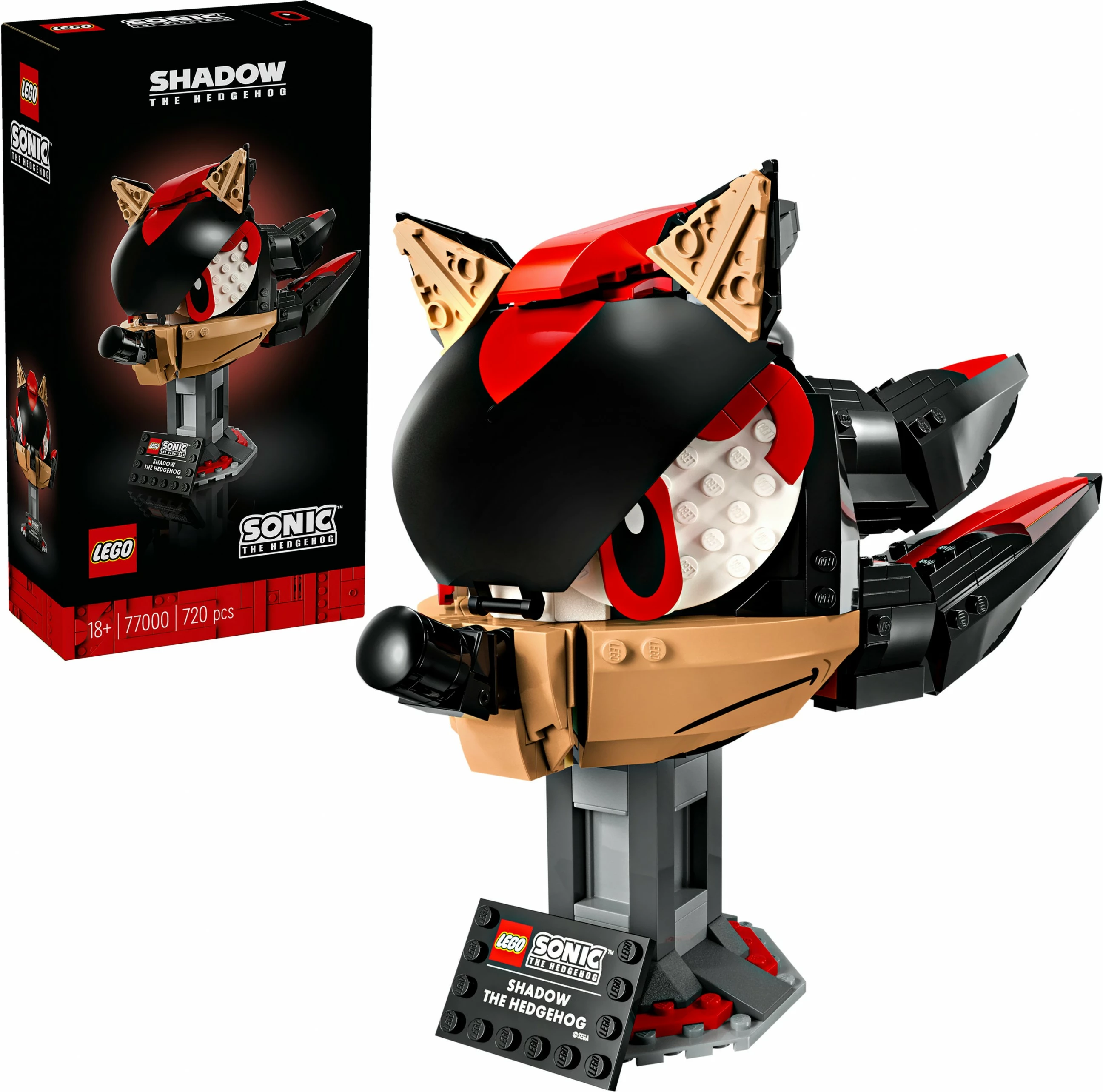 Set ndërtimi LEGO Shadow the Hedgehog 77000, 720 pjesë, multikolor