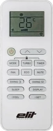 Kondicioner muror, Elit PRO-18W WIFI, 5.1 kW 18000 BTU, A++/A+, R32, WiFi, jonizues bipolar, i bardhë