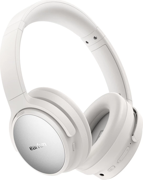 Kufje wireless Earfun Tune Pro, over-ear, ANC, Bluetooth 5.4, të bardha