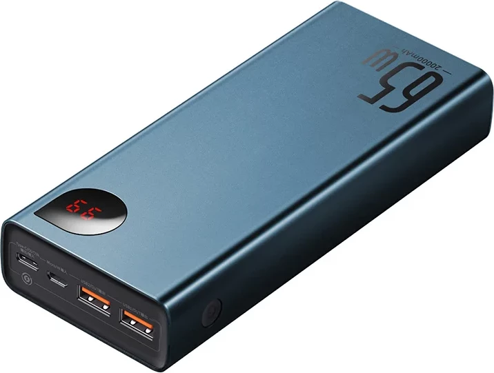 Powerbank Baseus PPIMDA-D03, 20000mAh, 65W, Kaltër