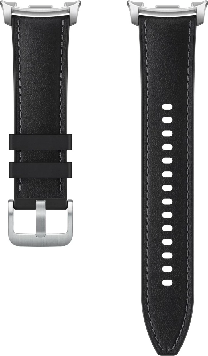 Rrip smartwatch Samsung Watch8 Classic, lëkurë sintetike, i zi