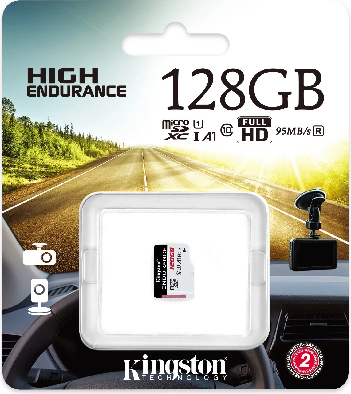 Kartelë memorie Kingston, 128GB për pajisje