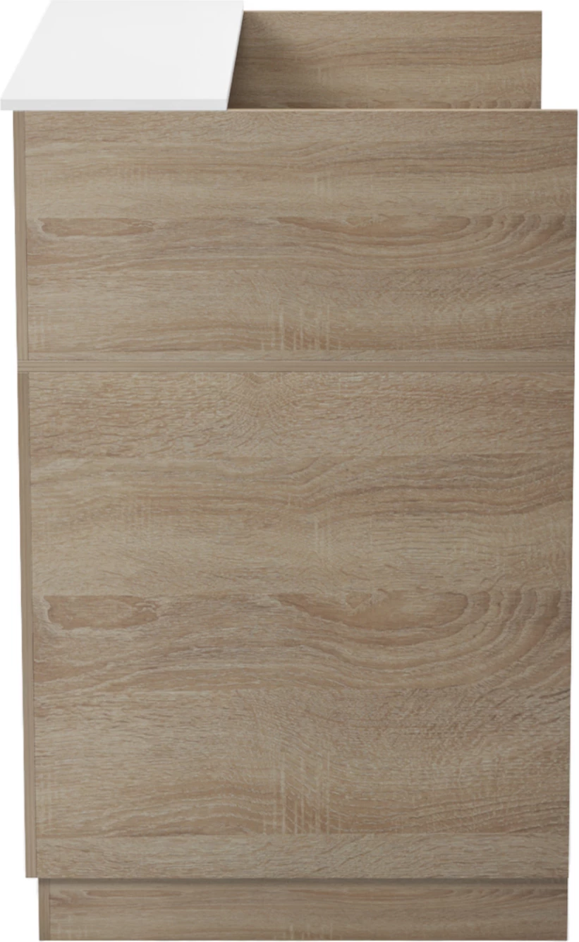 Banak recepsioni KARMEN, melaminë sonama/e bardhë, FH2155.01, 100x70x110cm
