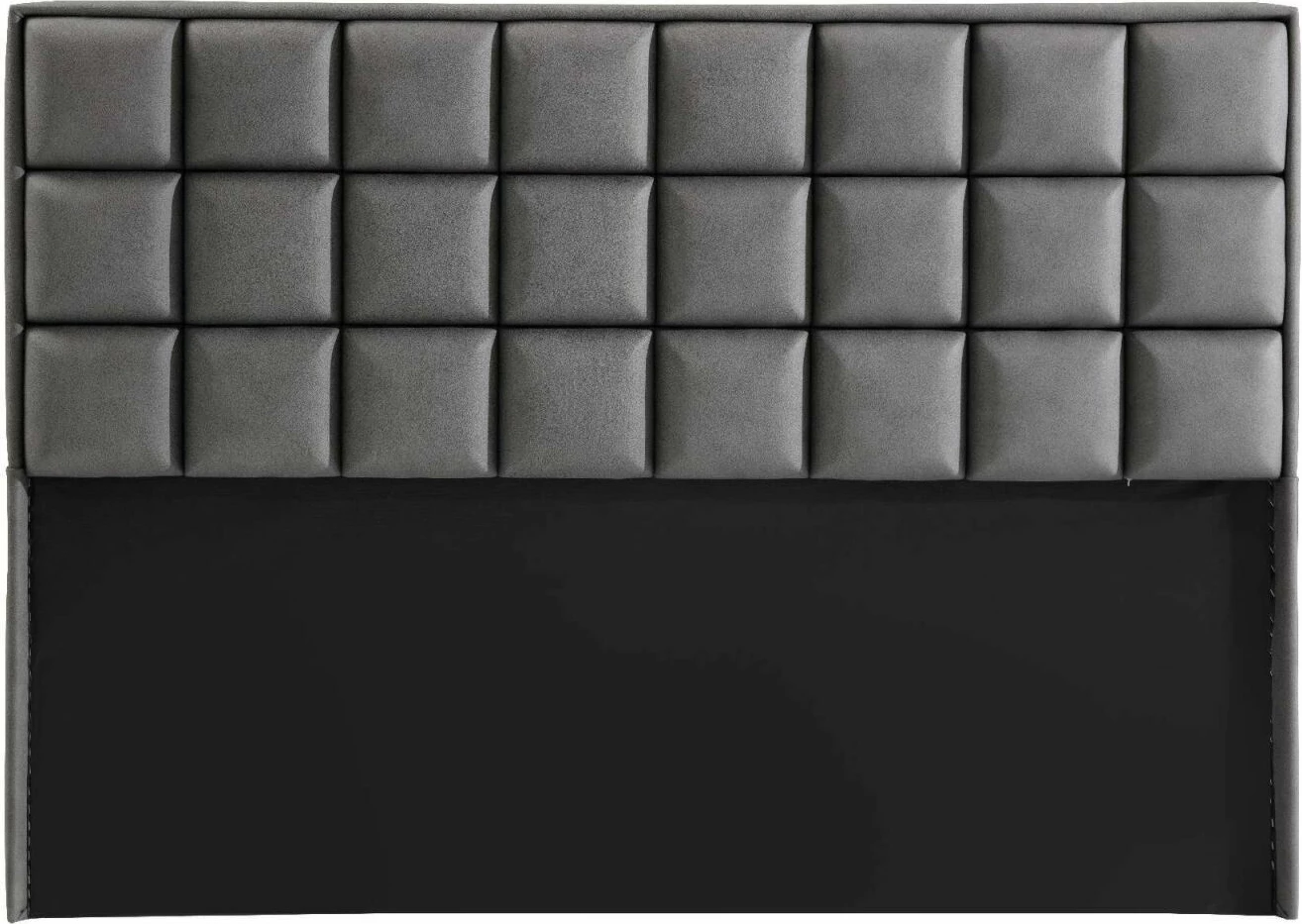 Baze dhe shtrat dopio me taban, ngjyrë gri, Skye Decor, 180x200