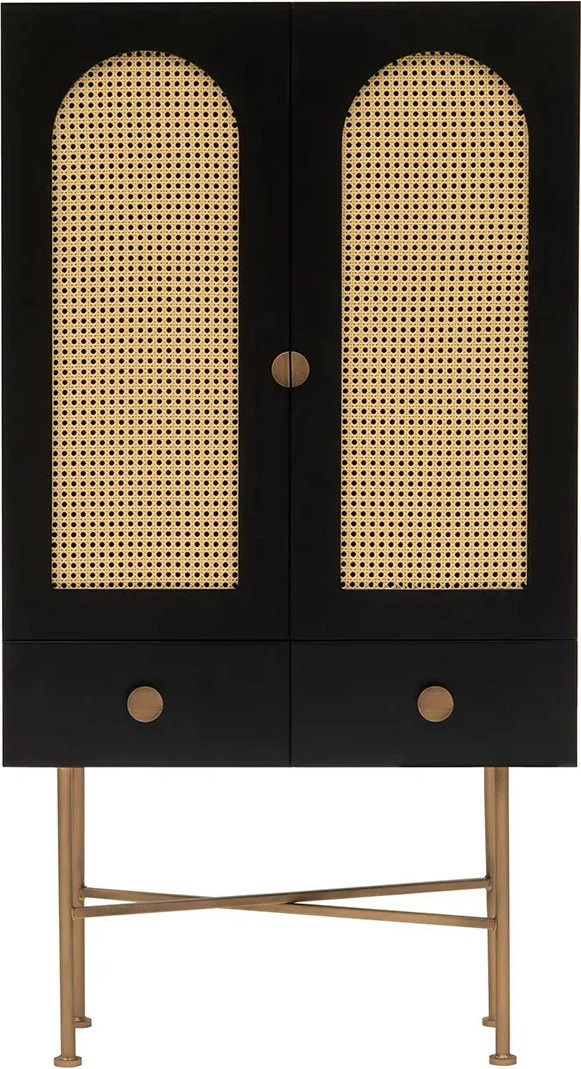 Konsol Skye Decor Cliff 150, e zezë