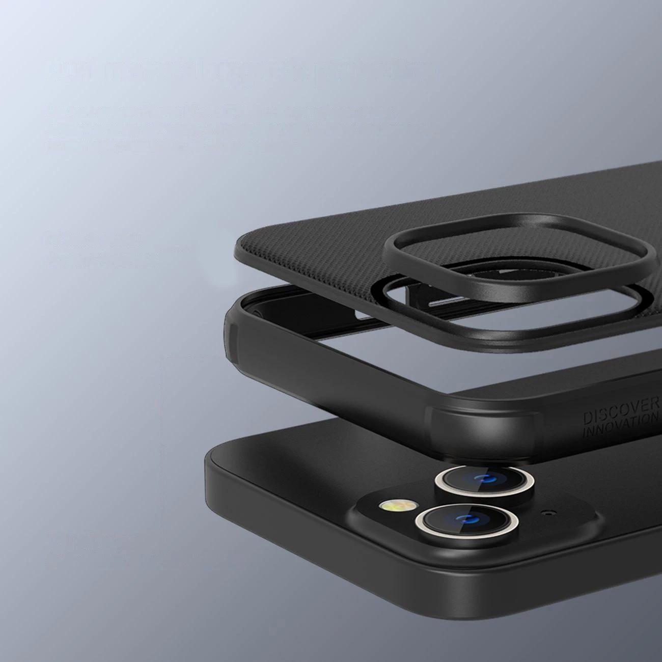 Mbështjellës Nillkin Super Frosted Shield Pro për iPhone 14 Plus, Blu