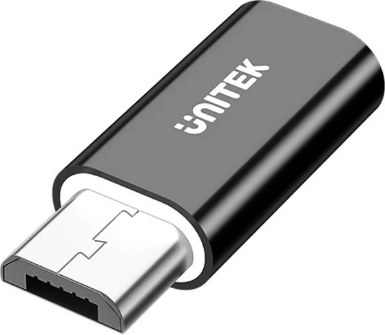 Adapter Unitek USB-C në Micro USB A1050ABK03, ngjyrë gri