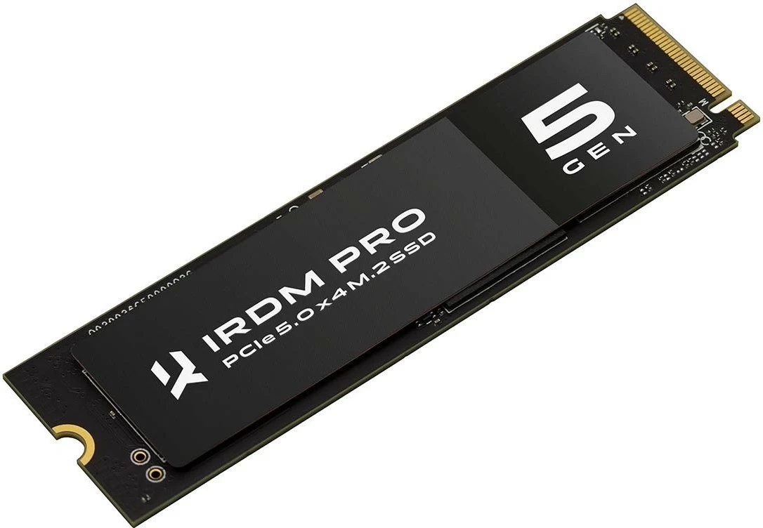 Disk SSD GoodRAM IRDM PRO P54S M2 PCIe Gen5 NVMe 2TB, e zezë