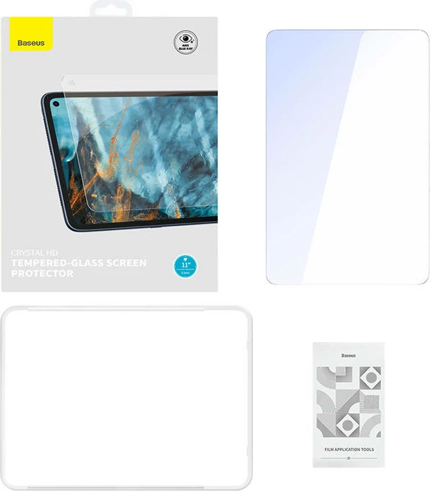 Xham i temperuar Baseus Crystal, për Huawei MatePad Pro 11", 0.3mm
