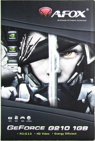 Kartelë grafike AFOX GeForce 210, 1GB DDR2, 64-bit, HDMI DVI VGA, Passive