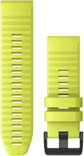 Rrip për smartwatch Garmin QuickFit® 26 Bands, Silicone, Amp Yellow