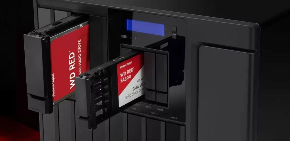 SSD Western Digital WD Red SA500, 2TB, M.2 2280, i kuq