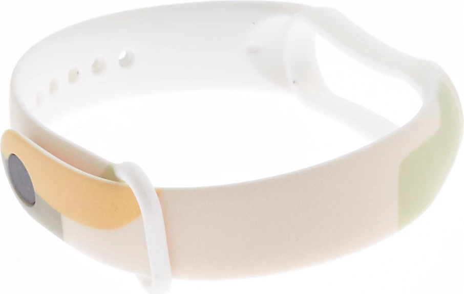 Rrip silikoni Hurtel Strap Moro për Xiaomi Mi Band 5/6, kamuflazh, bezhë/jeshile/e verdhë