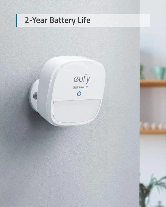 Sensor lëvizjeje ANKER eufy Security T8910021, 100°/9 m, bateri deri 2 vjet, i bardhë